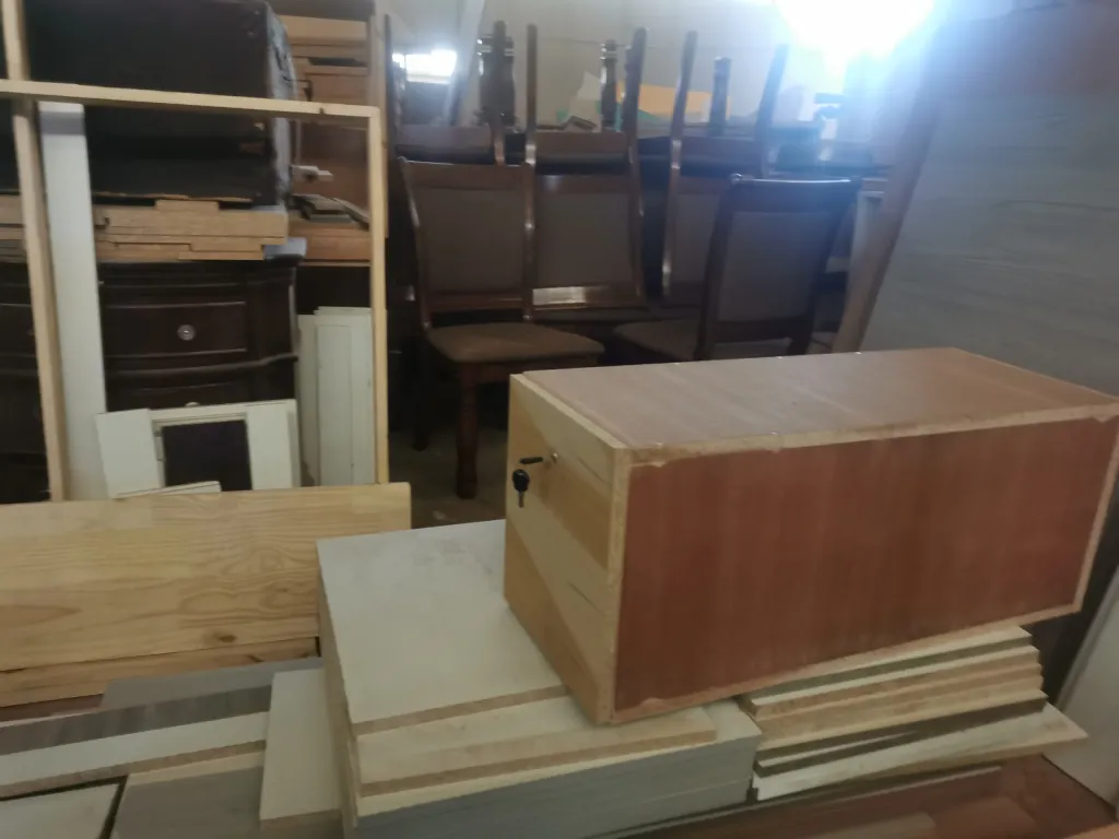 Carpentry training workshop practical session