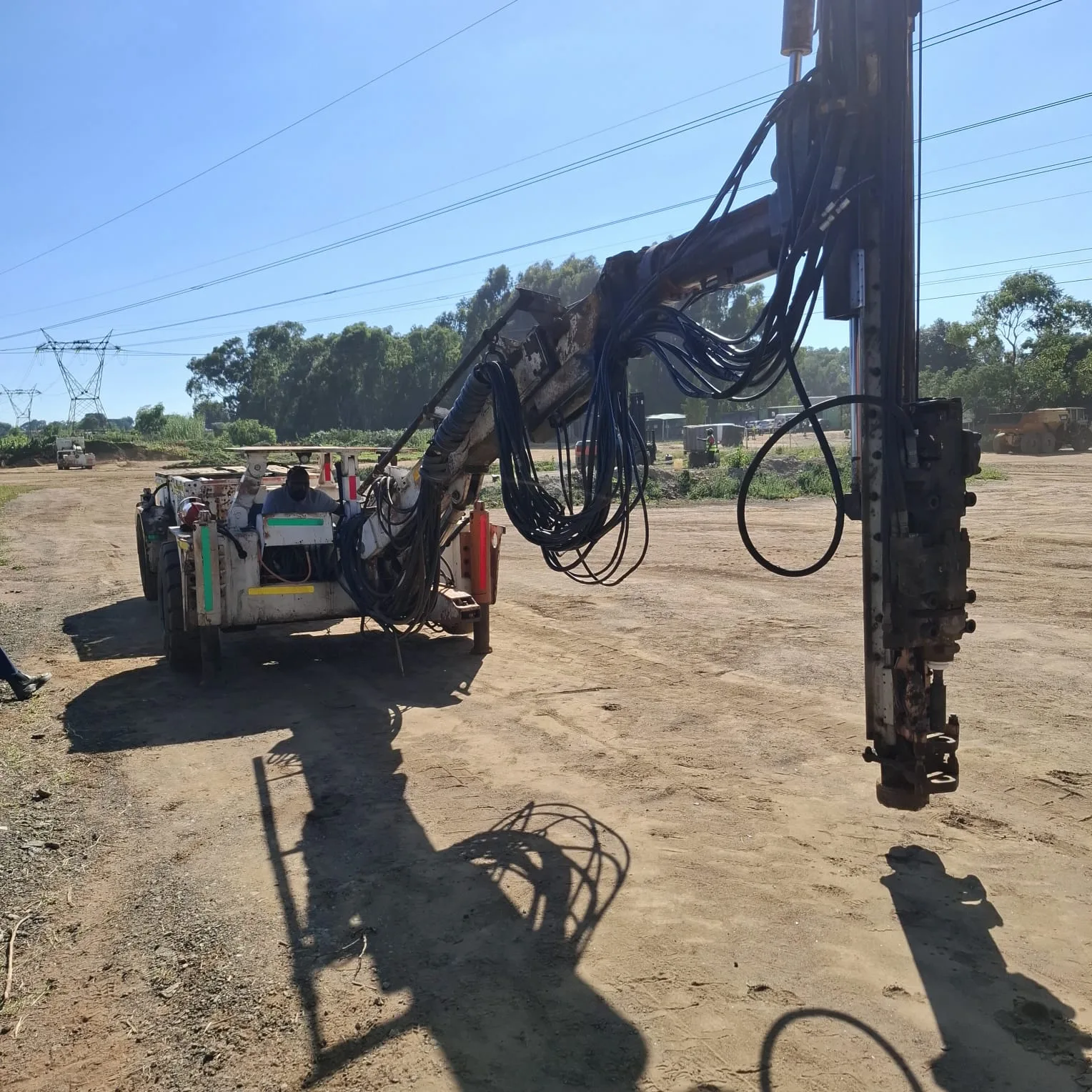 Drill rig training at Real Skills Technical FET
