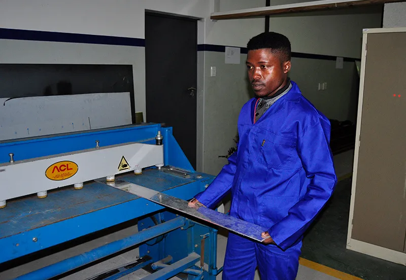 Fitter and turner course — students machining on lathe and milling machine at Real Skills Technical FET Pretoria