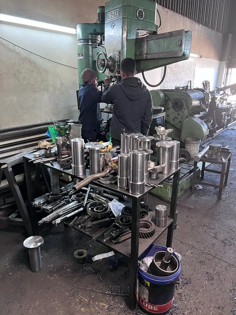 Fitting and turning training in Pretoria — hands-on lathe and milling workshop practice at Real Skills Technical FET