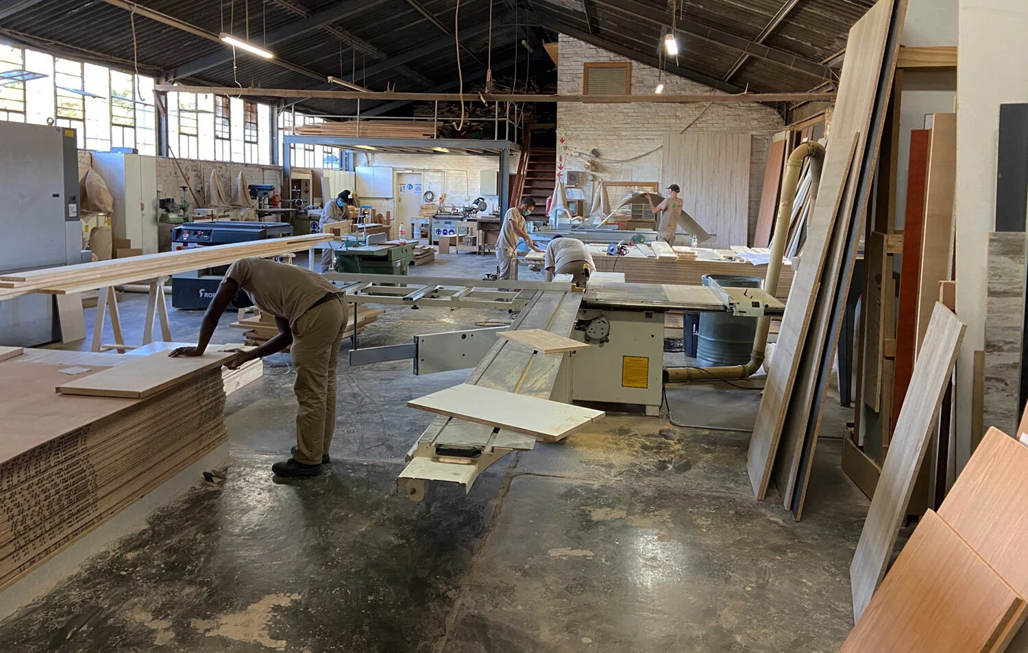Our professional carpentry workshop — fully equipped training facility at Real Skills Technical FET