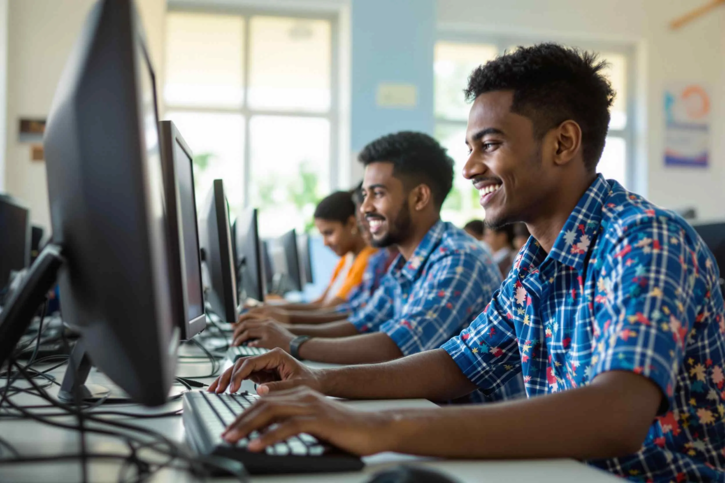 Data capturing training school — practical course at Real Skills Technical FET