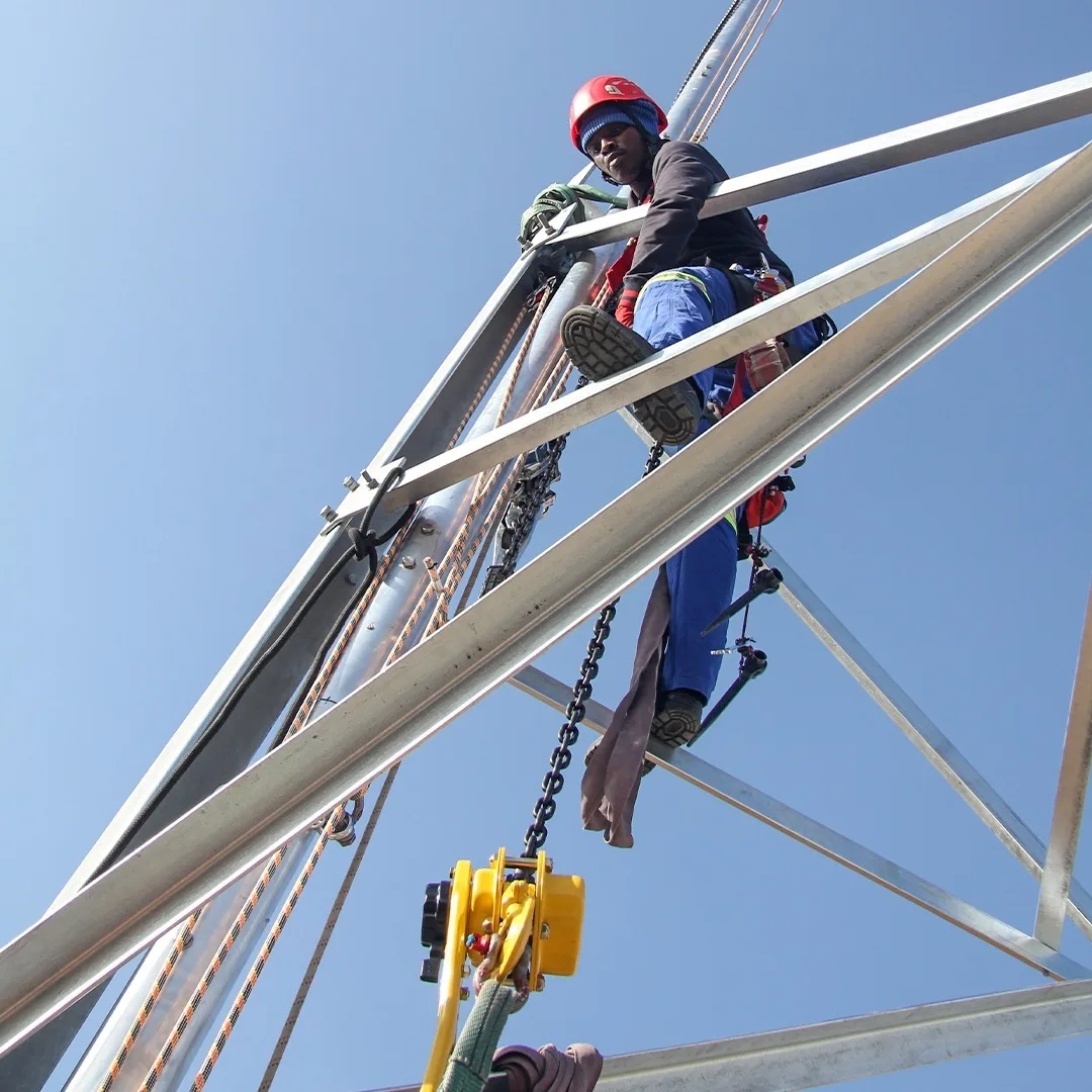 Rigging operations training at Real Skills Technical FET