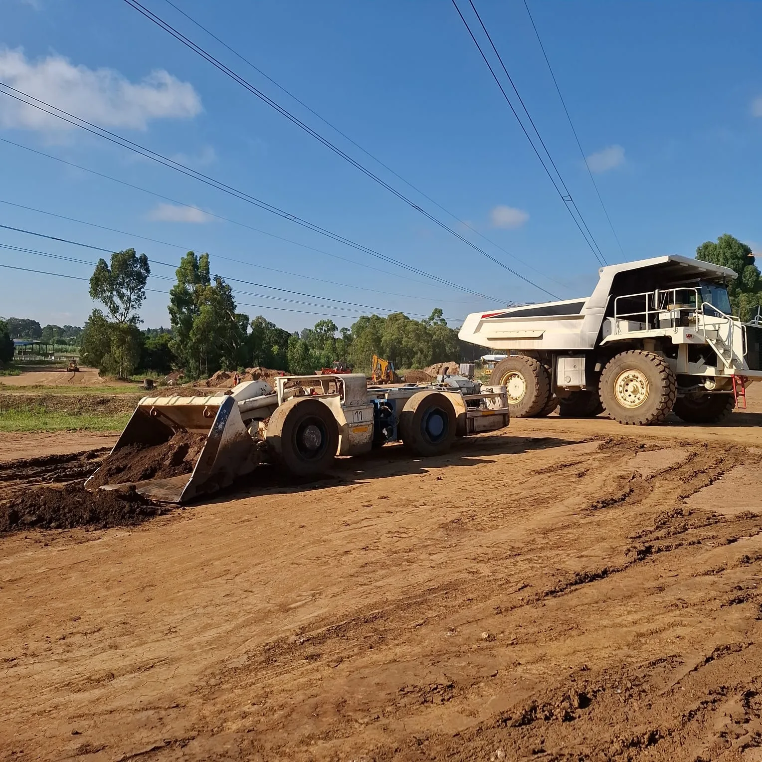 Scoop machine operator course — LHD Load Haul Dump training at Real Skills Technical FET