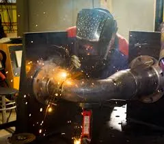 Welding training course — students welding in bays at Real Skills Technical FET Pretoria